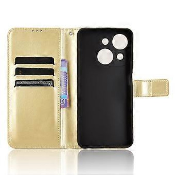 Fodral för itel A50C A669L Crazy Horse Textur PU Läder Plånboksfodral (Stil C)