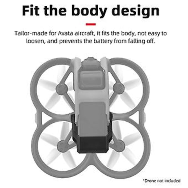 Letvægts Anti-tripping Batterispænde til Avata Drone - Ikke Nemt at Løsne