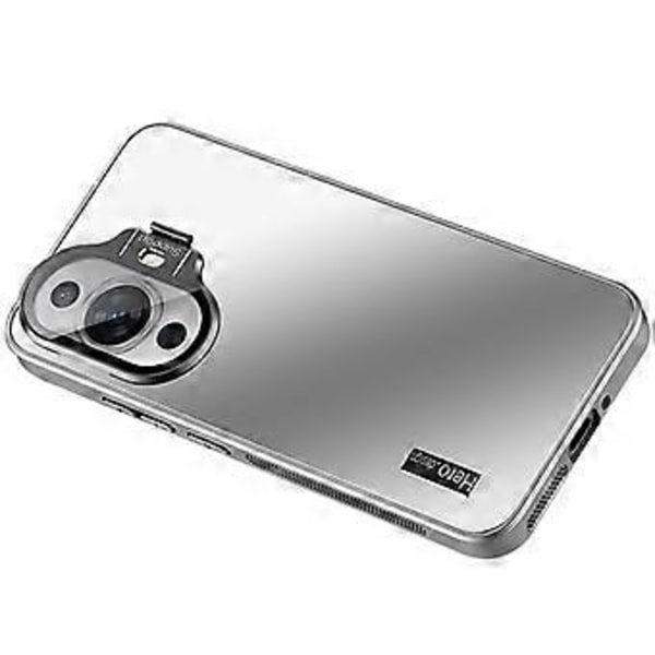 Huawei nova 11 Pro -kotelo, iskunkestävä TPU+PC-takakuori linssin jalustalla ()
