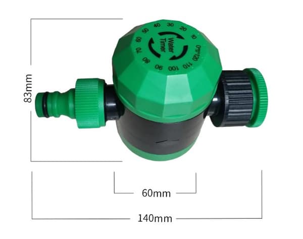 Vandingstimer til automatisk havevanding mekanisk timer og sprinkler