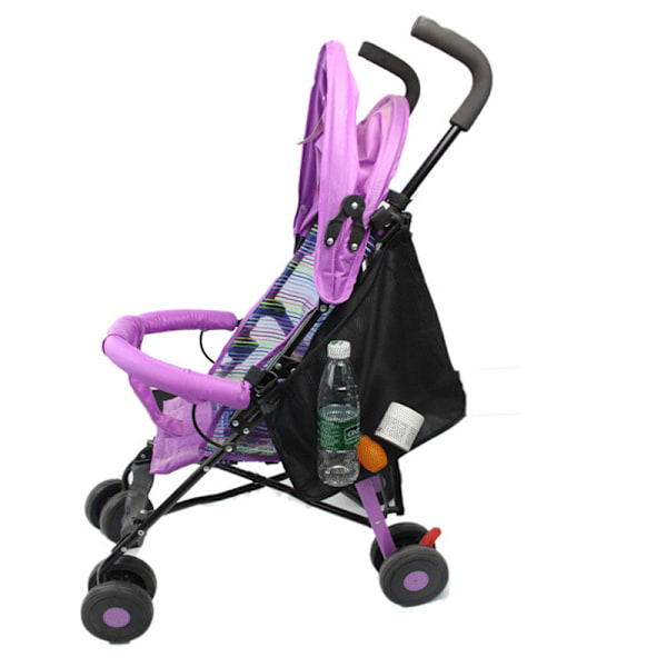 Sort Universal Multifunktion Buggy Netpose Baby Klapvogn Side Ha