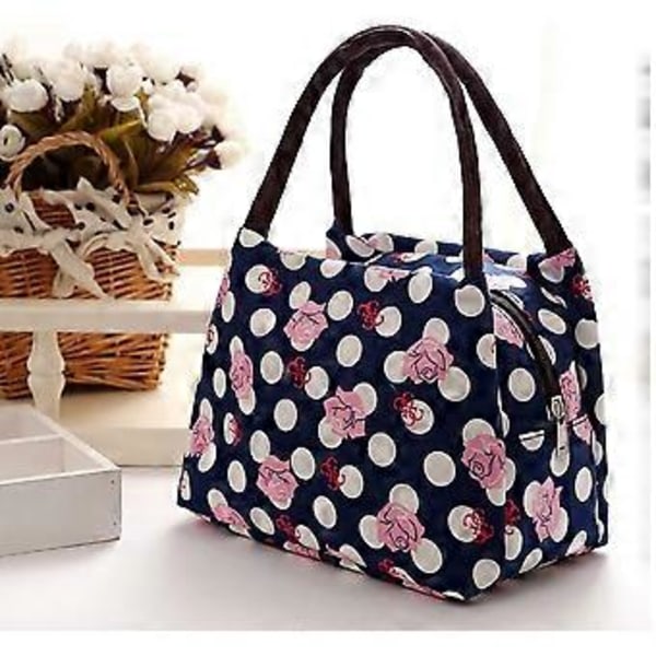 Madpakke til Kvinder, Instant Madpakke, Stor Tote Taske (A-Navy)