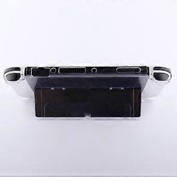 Typ C För Nintendo Switch OLED Skydd Transparent Hårt PC-skal med Ställ (Stil C)