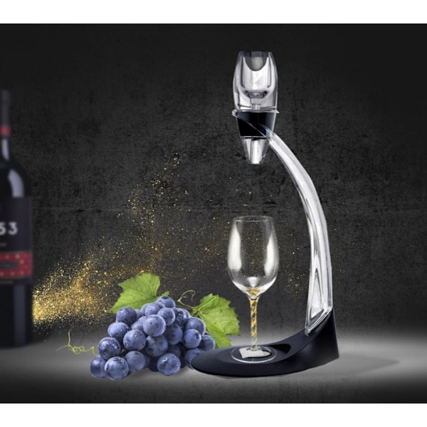 Vinaerator, vinkaraff, magisk karaff, karaff, flasklåda
