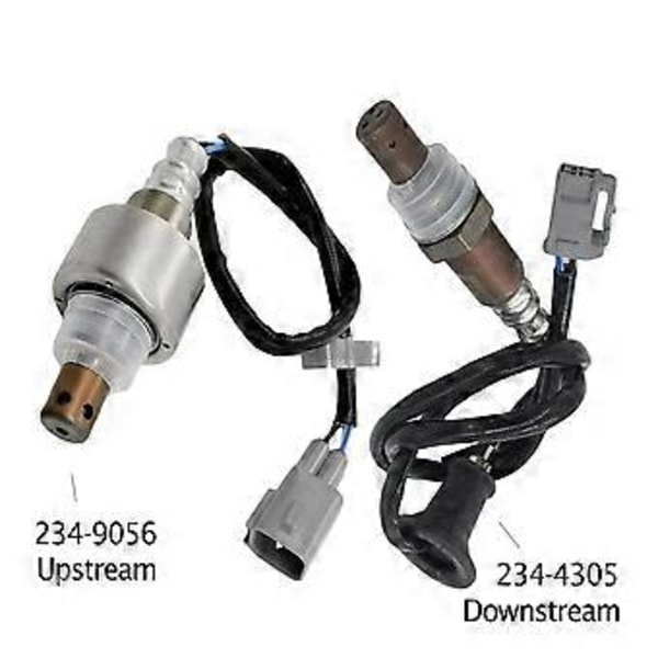 2 STK Upstream+Downstream O2 Ilt Sensor 234-9056 234-4623 til Toyota Prius 2004-2009 1.5L L4 89467