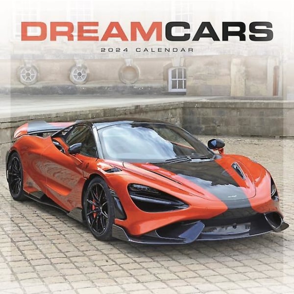 Dream Cars Wiro Wall Calendar 2024