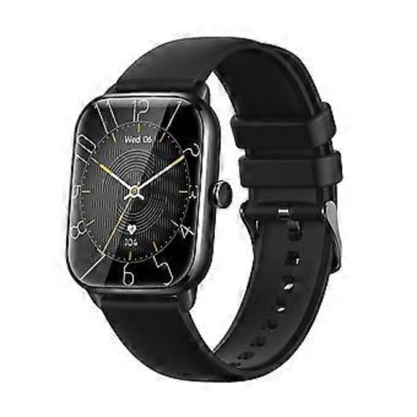 Ny KT65 Full Touch Träningsklocka Enkel Manövrering Smart Musikklocka 230mah Smartwatch (svart)