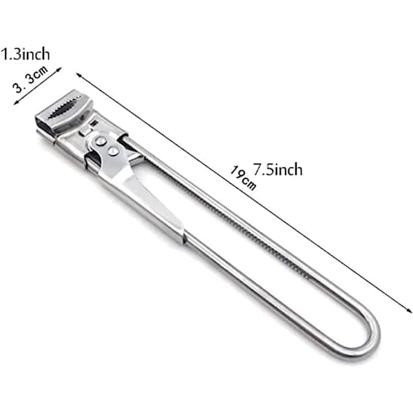 Multifunksjonell rustfri stålboksåpner, rustfri stålboksåpner
