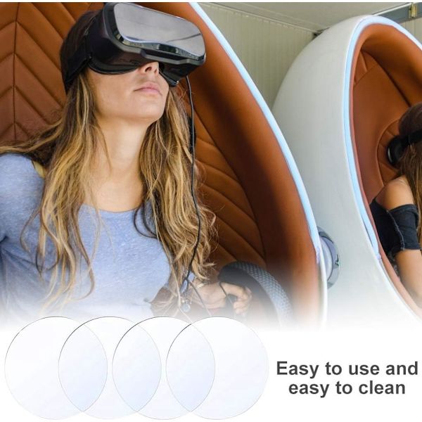 4 st VR-linsbeskydd TPU Anti-Scratch VR-skärmskyddsbyte