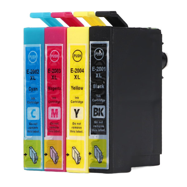 Ink Cartridge 4 Colors Bk C M Y Abs Housing Fadeless Printing Cartridge Combo Pack For Xp 200