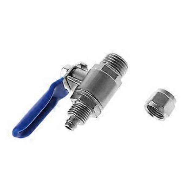 Vattenrenare Omvänd Osmos Tee Inloppskula för Ventilset 1/2\" BSP Till 1/4\" Slang