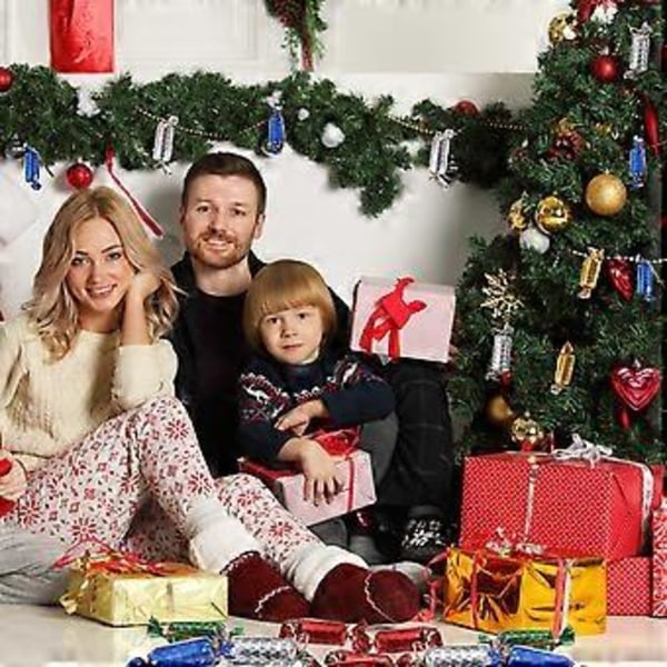 72 stk. Julekonfektpynt Juletræspynt Julepynt til Hjemmet Butik