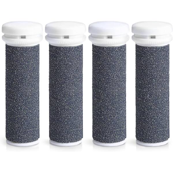 [4-pack] Supergrova mikro-mineralersättningsrullar kompatibla med Emjoi Micro Pedi, 5,1*1,7*1,7 cm