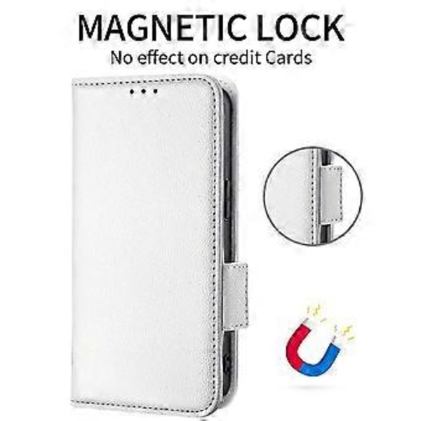 Plånboksfodral för Huawei Maimang 20/nova 11i/Enjoy 60 Pro PU Läder Ställ Telefonfodral (Stil B)