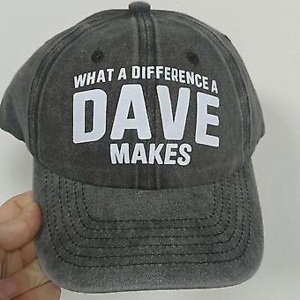 Mænds Dad Hat med Design - Blød og Behagelig Baseballkasket med Justerbar Spænde (Grå)