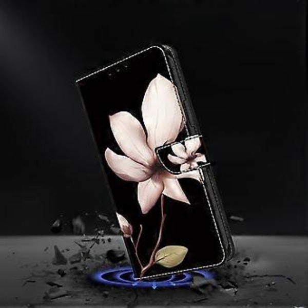Til Samsung Galaxy S25 Ultra Cover Magnetisk Lås 3D Mønster Læder Wallet Telefon Cover (Style B)