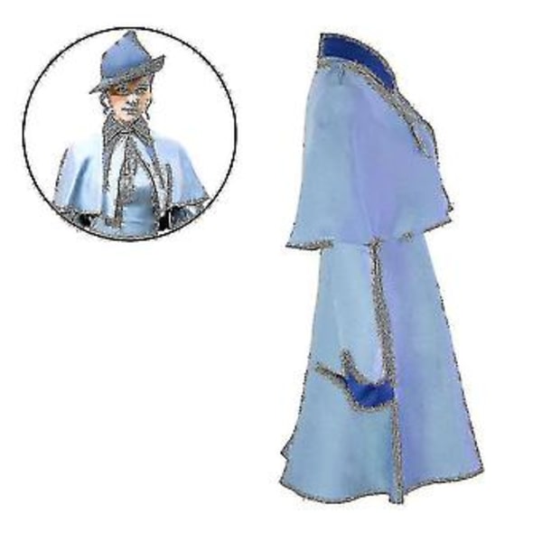 Harry Potter Deluxe Fleur Delacour Kostym för Kvinnor (L)