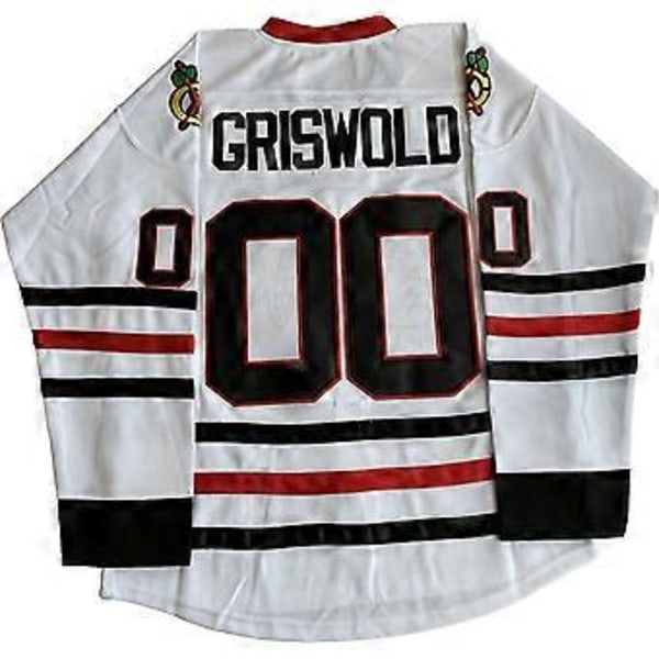 Jersey Joululoma Elokuva Jääkiekkopaita Miehille Valkoinen XL