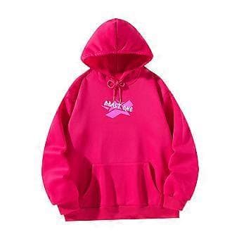 Dame Snøre Hættetrøje Pullover Toppe Trendy Langærmet Snøre (L)