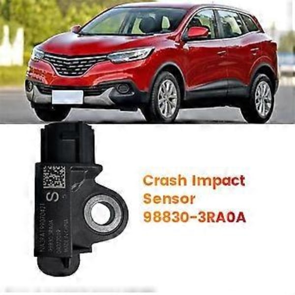 Bilkollisionssensor 98830-3RA0A til Kadjar T32 Dualis 2014-2019 Impaktsensor 988303RA0A