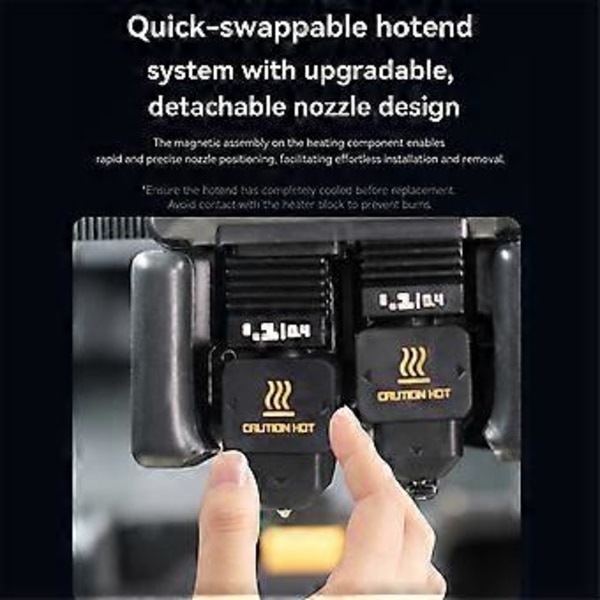 Til A1 A1mini Hotend Hærdet Stål Dyse 0.6mm