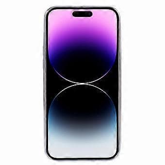 Skal för iPhone 14 Pro Max Gradient Glitter TPU Telefonfodral Elektropläterad Kant (Silver)