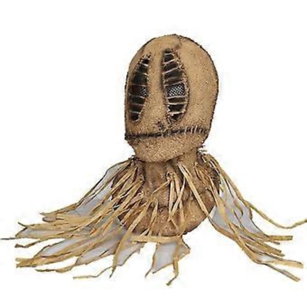 Fågelskrämma Mask Halloween Covid Mask Huvudbonad Roliga Rekvisita Skräck Maskerad Fågelskrämma Mask( C)