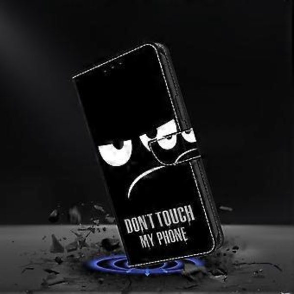 Til Samsung Galaxy A16 5G/4G Etui Magnetisk Lås 3D Mønster Læder Wallet Telefon Cover (Style A)