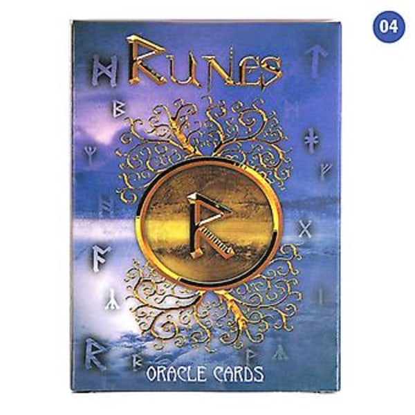 Tarot In Wonderland - Et 78-korts dekk og en fullfarget guidebok Orakelkort (Mønster N4)