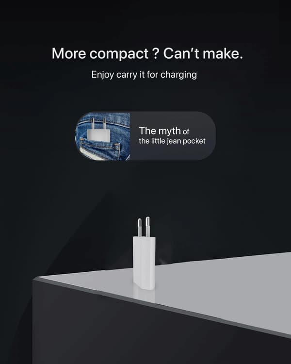 USB-stik, oplader til iPhone og andre universelle 5V USB AC-adaptere