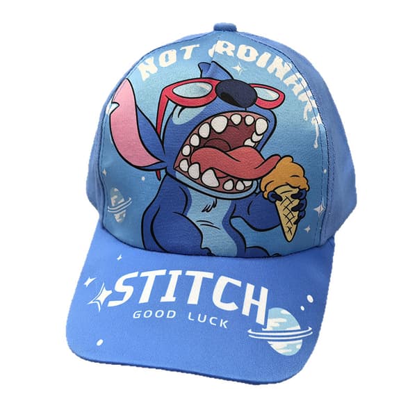 Stitch Anime Tecknad Barnkeps Justerbar Keps