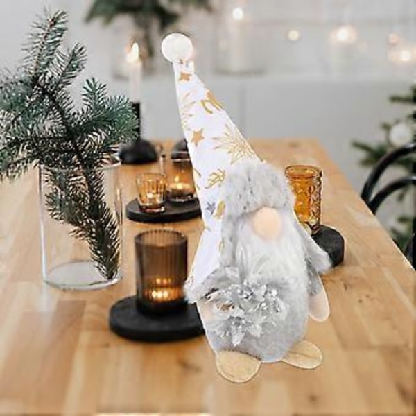 Jule-Nisse Dukke Skrivebordsdekorasjon Nisse Jule-Nisse Dukke Nissepynt