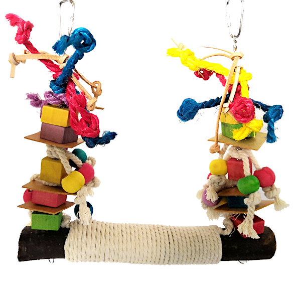 Parrot Toy, Bird Toys, Parrot Bite Toy, Bridge Ladders, Perching