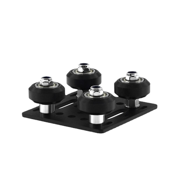 3Dman V Gantry Plate Set V-hjul för 2020 V-typ aluminiumprofilhjul för 3D-skrivare och CNC