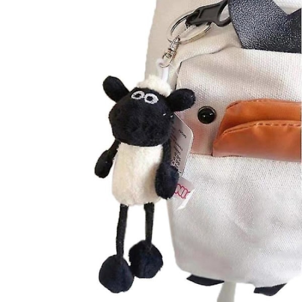 1pc New Shaun The Sheep cartoon Cashmere keychain animation Surro