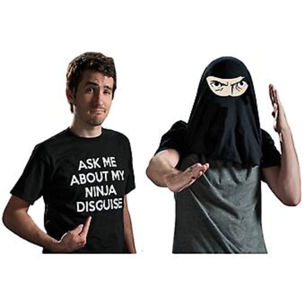 Flip Mask Fun Kortärmad Andningsbar Rundhalsad Sommartopp För Kvinnor Män (130 Grå Hokage)