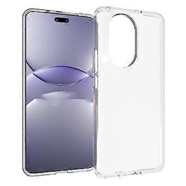 För Huawei nova 13 Pro Transparent Mobilskal Vattenmärkesresistent TPU Baksida()