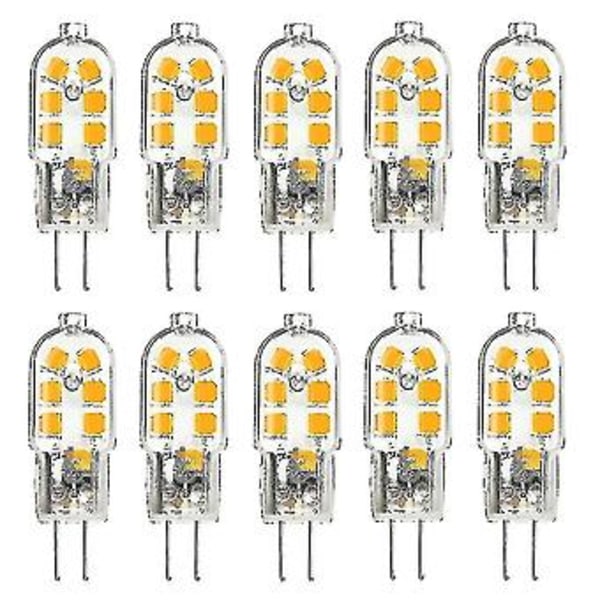 10 st G4 3W 200-300Lm 12 LED Bi-Pin Lampor 2835Smd Varmvit Kylvit Naturvit LED Majs B -Bp ( )