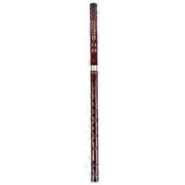 Kinesisk Traditionel Musikinstrument 5 År Tørret i Skyggen Bitter Bambus Fløjte PipeKey F( )