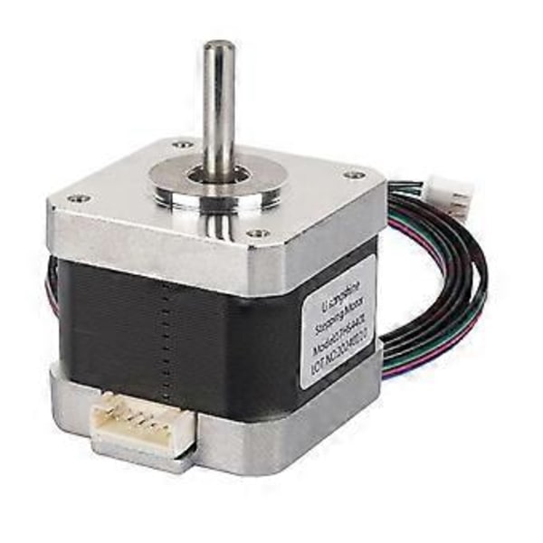 3D-skrivare Nema 42 Stegmotor+XH2.54 Kabel 17HS4401 38mm Axel 5mm för 3D-skrivare DIY Gravyrmaskin Motor