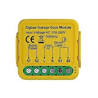 Tuya Zigbee Garageportåbner Controller Smart Switch Modul Understøtter Stemmefjernbetjening til Alex