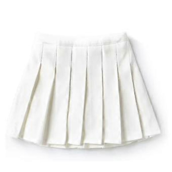Bedetter Flickor Hög Midja Plisserad Dragkedja Tennis Stil Skater Mini Kjol (barn)(150cm 11-12 År Rosa Rutig)
