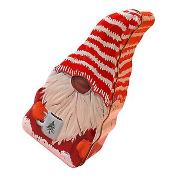 Julburk i plåt för godis, kakor och små presenter