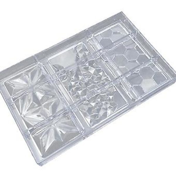 Chokolade Cadny Bar Form Polycarbonat Chokoladeform Plastik Bagekonditori Kageform Bonbon Confe