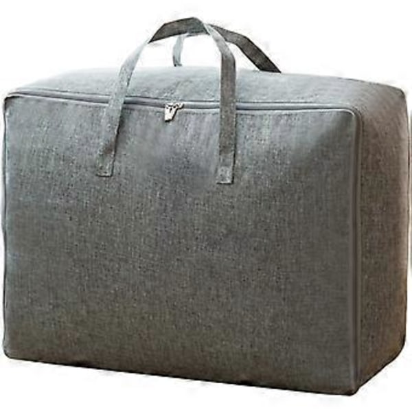 SZTXJ Vandtæt Kraftig Opbevaringspose til Dyner Brun (60*50*28cm) Grå