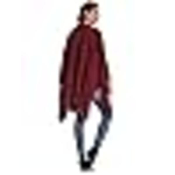 Poncho Dam Kvinna Vinter Varm Elegant Poncho Pläd Poncho Kappa Stickad Poncho Kavaj Vinter Poncho Halsduk Kvinna Present till Födelsedag Jul