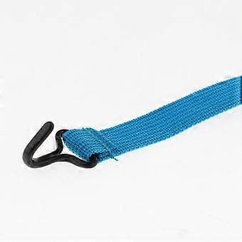 2 st Justerbara Nylon Ukulele Remmar Kit för Ukulele Gitarr Tillbehör (Blå)