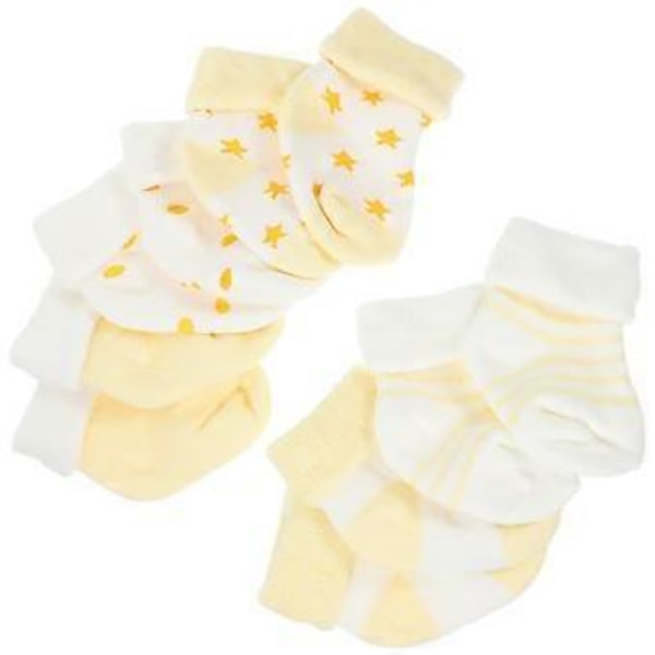 5 Par Baby Vinter Sokker Nyfødt Varme Sokker Småbarn Vinter Varme Sokker Baby Jente Sokker(11.00X6.00X3.50CM )