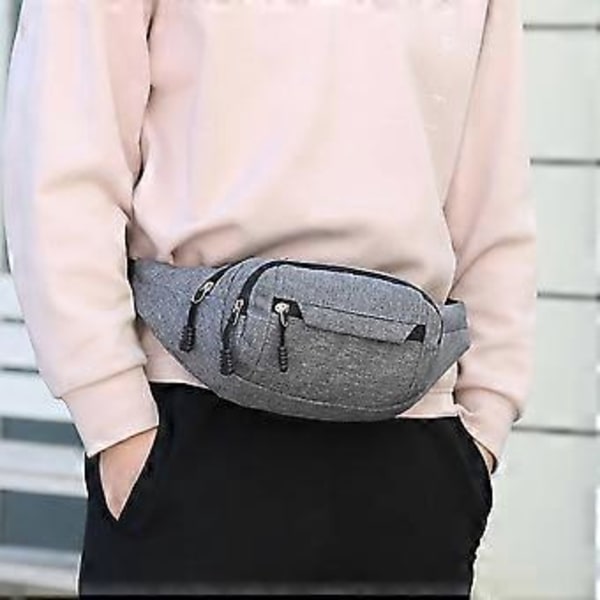Midjeväsk: Löparmidjeväsk Running Bag Bältesväska Sport Slank Fashionabel för Jogging Vandring Kvinna Man style1597