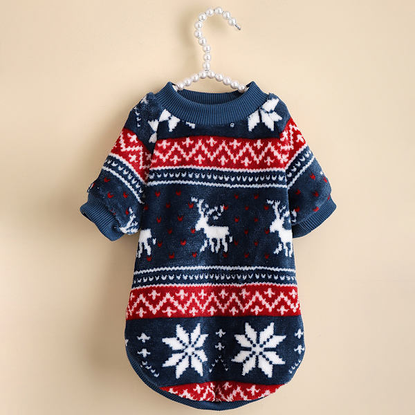 S Jule kæledyr sweatshirt efterår og vinter